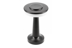Dekor Skrivbordslampa Monum 3W 200lm DC 5V 1A 3000 K 3 grader. Dimmbar med 1800 mAh batteri, svart. 1208962504