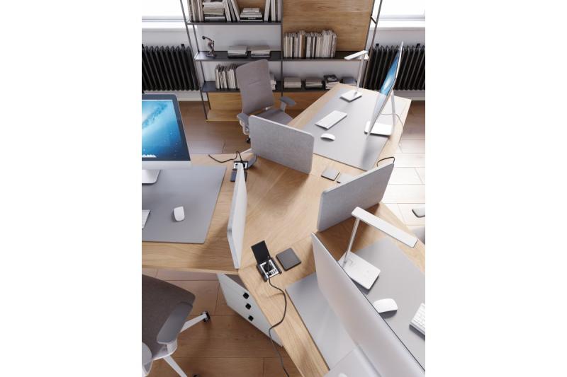 Decor Bordslampa Tritton 6W 340lm AC220-240V 4-CCT Trådlös Laddning USB PF>0.5 RA>80 vit. 1208962517