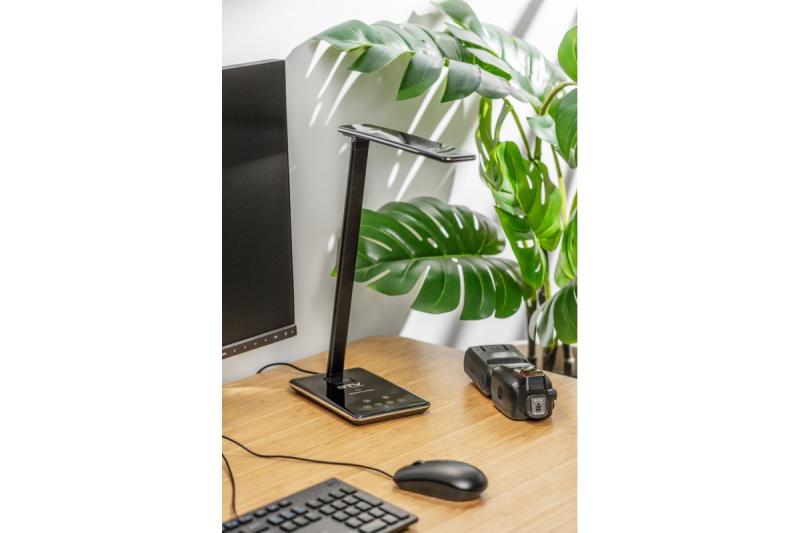 Dekor Skrivbordslampa Tritton 6W 340lm AC220-240V 4-CCT Trådlös Laddning USB PF>0,5 RA>80 svart 1208962518