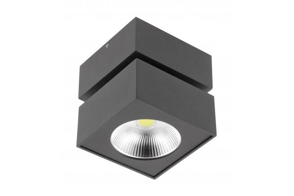 Dekorarmatur LED BIANCO 15W 1500lm AC220-240V 50/60 Hz PF> 0.5 Ra≥80 IP20 IK06.36° 4000K fyrkantig svart. 1208962666