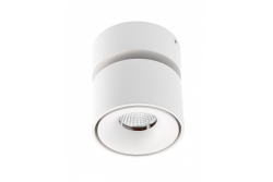 Dekor LED armatur BIANCO 8W 680lm AC220-240V 50/60 Hz PF>0,9 Ra≥80 IP20 IK06 36° 4000K rund vit. 1208962671