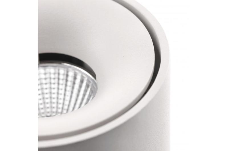 Dekor LED armatur BIANCO 8W 680lm AC220-240V 50/60 Hz PF>0,9 Ra≥80 IP20 IK06 36° 4000K rund vit. 1208962671