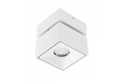 Dekor 'LED armatur bianco CCT 8W 680lm AC220-240V 50/60 Hz Ra≥80 IP20 36° 2700/3300/4000K fyrkantig vit' 1208962675