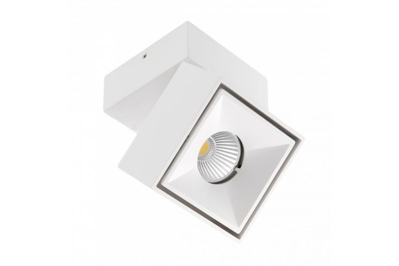 Dekor 'LED armatur bianco CCT 8W 680lm AC220-240V 50/60 Hz Ra≥80 IP20 36° 2700/3300/4000K fyrkantig vit' 1208962675