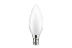 LED-lampa, SEMI-TRANSPARENT FILAMENT, C35, 4000K, E14, 4W, 420lm, AC220-240V/50-60Hz, RA>80, 360° 1208962691