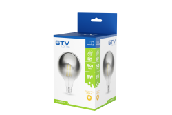 Dekorativ LED-ljus, FILAMENT, G125, 27006, E27, 8W, 540lm, AC220-240V/ 50-60Hz, RA>80, 360° 1208962766