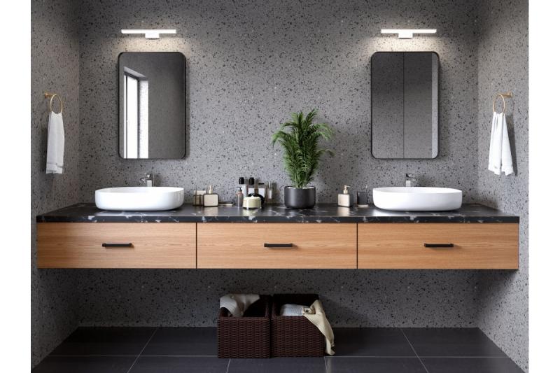 Dekor Led-armatur Catania 400mm 8W AC220-240V 50/60Hz 4000K IP44 RA >80 640lm Svart. 1208962884