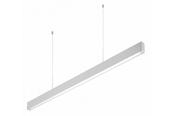 Dekor LED-hängarmatur LIVIA 40W 3600lm AC220-240V 50-60Hz 100° RA>80 IP20 AL/PC 4000K 120cm vit. 1208962914