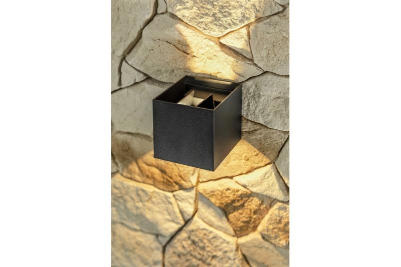 Dekor MISSOURI-K LED-lampa 7W 540lm AC220-240V 50/60 Hz PF>0.5 Ra≥80 IP54 IK08 4000K fyrkantig svart. 1208962994