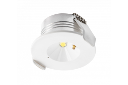 OMAHA-3 LED-nödlampa, 3W, 300lm, AC220-240V, 50-60Hz, IP20, 3h, 6400K, enkelanvändning, TESTKNAPP 1208963024