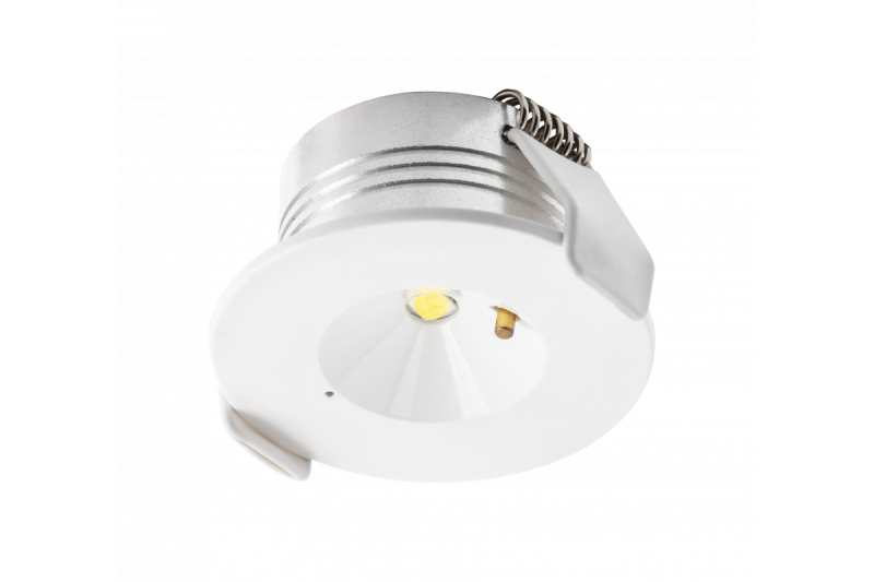 OMAHA-3 LED-nödlampa, 3W, 300lm, AC220-240V, 50-60Hz, IP20, 3h, 6400K, enkelanvändning, TESTKNAPP 1208963024