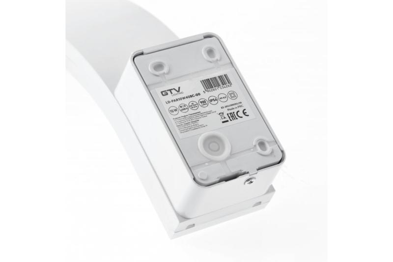 Dekor PARIS LED-lampa 10W 900lm IP54 AC220-240V 50/60Hz 140° 4000K vit. 1208963097