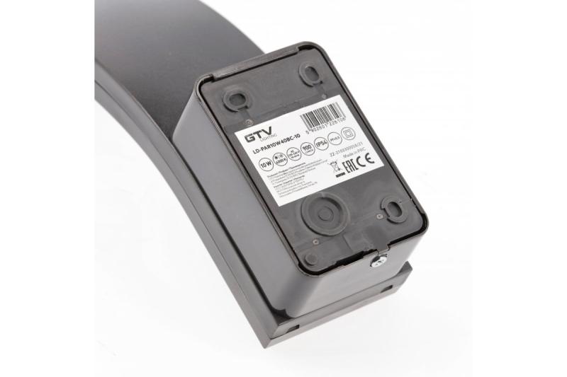 Dekor PARIS LED-lampa 10W 900lm IP54 AC220-240V 50/60Hz 140° 4000K grå 1208963098