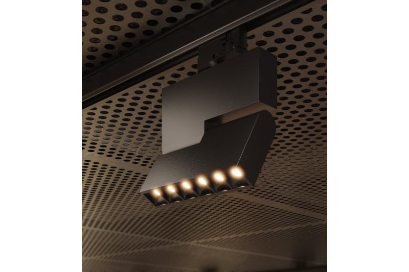 Dekor LED-armatur SIERRA 18W 1620lm AC220-240V 50/60 Hz PF>0,9 Ra≥80 IP20 IK08 4000K 48° svart. 1208963168