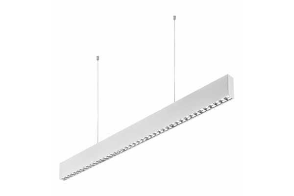 Dekorativ LED-hängarmatur VILANA 42W (30W+12W) 4000K RA>80 220-240VAC 48/120° UGR<19 120cm vit. 1208963236