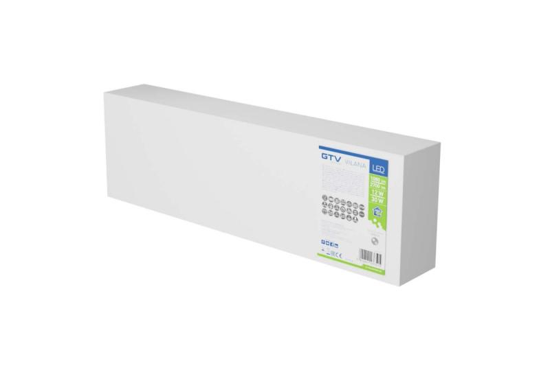 Dekorativ LED-hängarmatur VILANA 42W (30W+12W) 4000K RA>80 220-240VAC 48/120° UGR<19 120cm vit. 1208963236