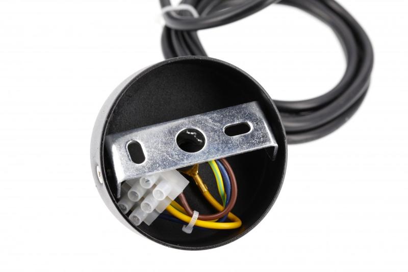 Dekorativ LED-upphängd armatur VILANA 42W (30W+12W) 4000K RA>80 220-240VAC 48/120° UGR<19 120cm svart. 1208963237