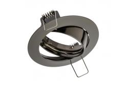 Dekor PORTO-K takspot armatur IP20 rund svart krom vinklingsbar TYP 5515 1208963781