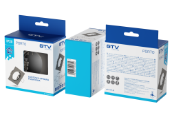 Dekor PORTO takspot armatur IP20 fyrkantig svart krom TYP DS10 1208963793