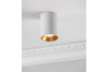 Ceiling luminaire AERO II, aluminium, 70x100mm, IP20, max. 20W, round, white