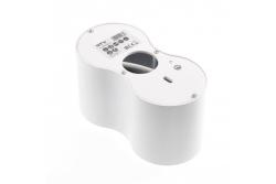 Dekor Takarmatur AVEIRO DUO aluminium 160x80x85mm IP20 max 20W*2 rund vit. 1208963827