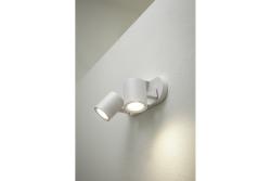 Dekor Taklampa armatur BLINK AC220-240V 50/60 Hz GU10 max. 20W*2 IP20 dubbel vit. 1208963843