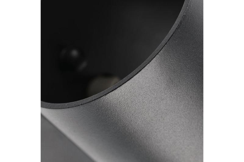 Dekorationsväggarmatur CAMPIONE aluminium G9 IP20 max. 40W IP20 rund svart. 1208963851