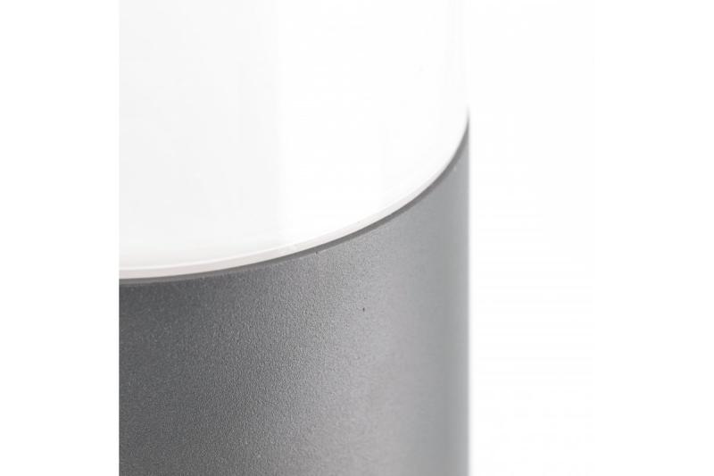 Decor CORTA-P 80 trädgårdslampa E27 MAX.25W IP44 AC220-240V 50-60Hz uttag max. 3000W stolpe grafit. 1208963864