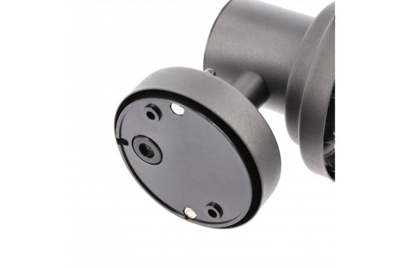 Dekor KERTA-A trädgårdslampa E27 MAX.12W IP44 AC220-240V 50-60Hz enkel vägglampa topp grafit. 1208963906