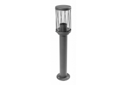 Dekor KERTA-P 50 trädgårdslampa E27 MAX.12W IP44 AC220-240V 50-60Hz stolpe grafit 1208963907