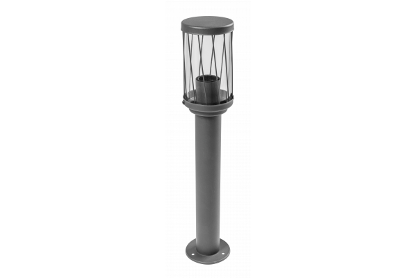 Dekor KERTA-P 50 trädgårdslampa E27 MAX.12W IP44 AC220-240V 50-60Hz stolpe grafit 1208963907