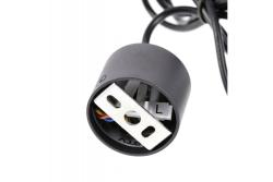 Dekor Upphängd armatur LAGOS GU10 aluminium IP20 max. 20W svart 1208963909