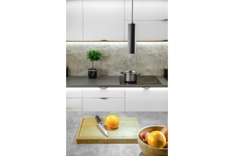 Dekor Upphängd armatur LAGOS GU10 aluminium IP20 max. 20W svart 1208963909