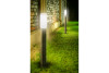 Garden luminaire MILAN-P 100,E27, MAX.40W, IP54, AC220-240V, 50-60Hz, pole, inox