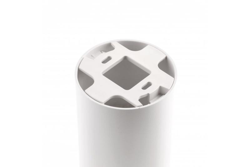 Dekor Taklampa armatur RESTO PC φ80x125mm IP20 max 20W rund vit. 1208963986