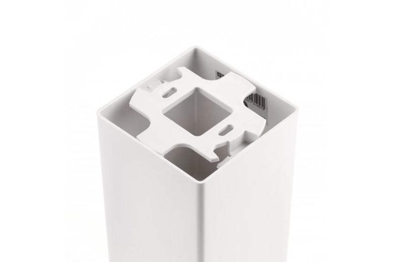 Dekor Taklampa armatur RESTO PC 80x80x125mm IP20 max 20W fyrkantig vit. 1208963988