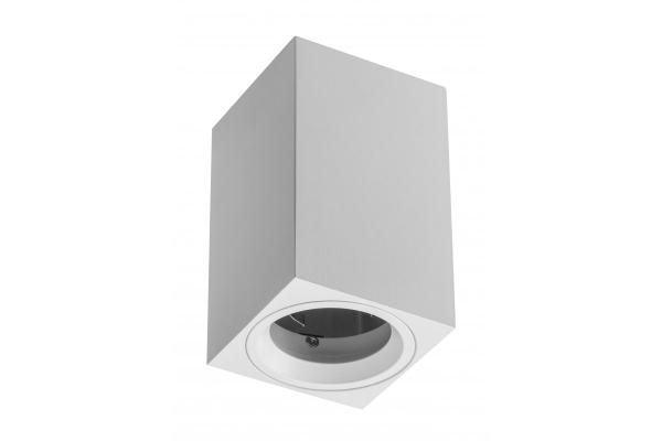 Dekorationslampa ytmonterad SENSA MINI aluminium 70x70x115 IP20 max 50W fyrkantigt vitt hölje. 1208964014