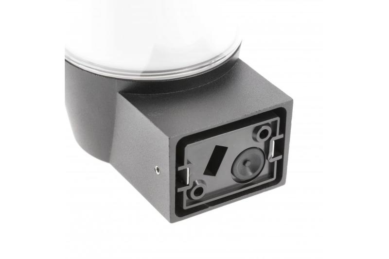 Dekorträdgårdsbelysning TORA-AU E27 MAX.15W IP54 AC220-240V 50-60Hz vägglampa svart 1208964023