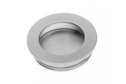 Zamak infälld draghandtag B224 rund aluminium 1208965708
