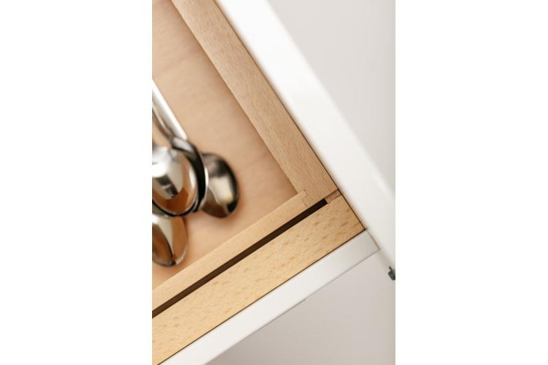 Decor Cutle Bestickslådor Justerbar Insats för 400-600mm Skåp Färg Bok 1208966289