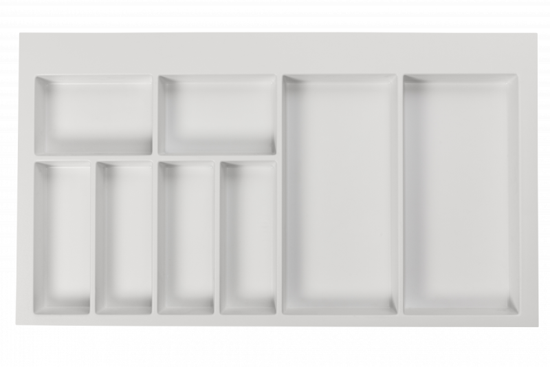 Decor Cutle Besticklåda Insats för Kökslåda 900 Vit 1208966381