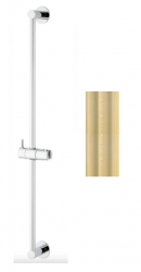 Waterevolution Flow glidstång 800 mm PVD Light Gold T1660WGE