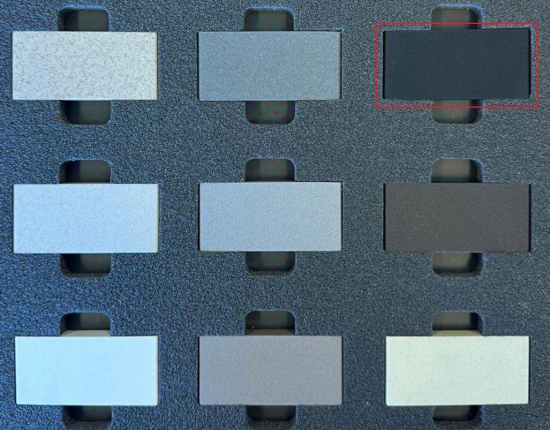 GraniteMy Universal diskhoar Quartz Granit färgprov SVART 1208967244