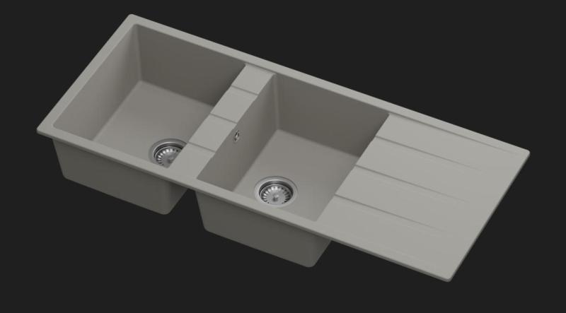 GraniteMy Universal diskhoar Kvarts Granit färgprov TAUPE 1208967247