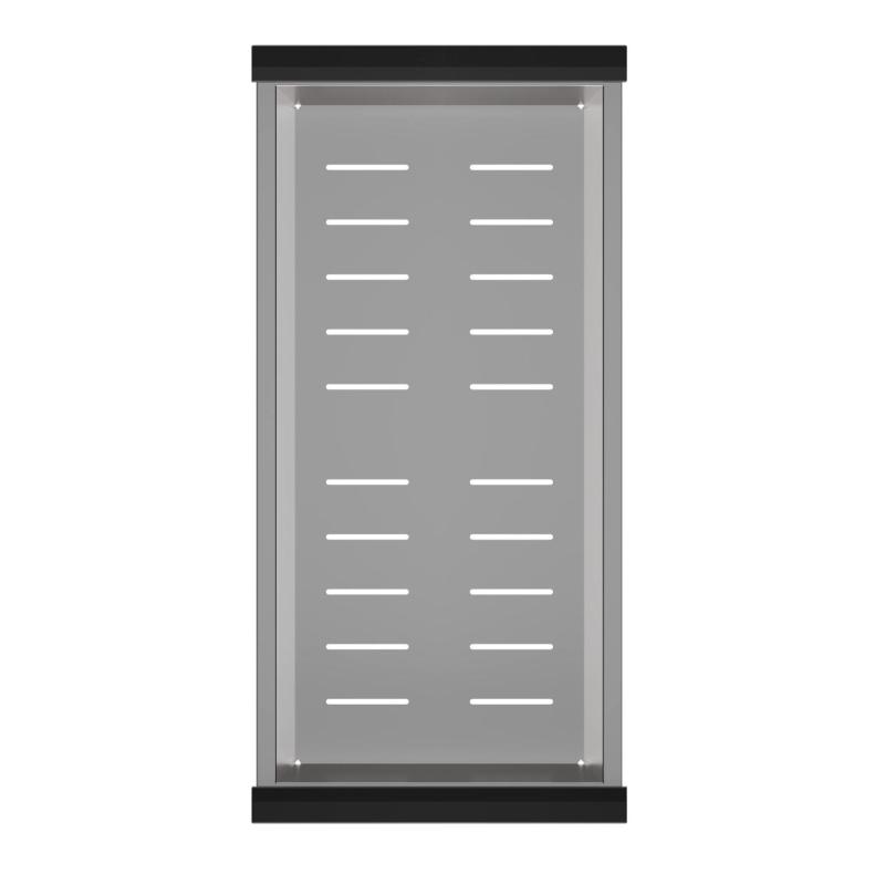 Quadri rostfritt stål avfallsbehållare 425x200mm för diskhoar 1208967516