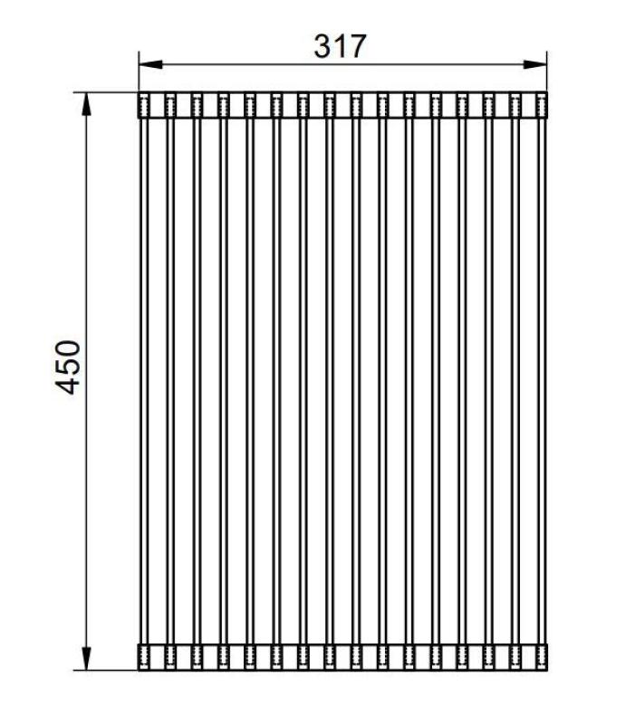 Pure.Sink Prestige rullmat diskho Koppar PPGRM40-62