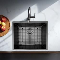 Pure.Sink Prestige bottenställning 50 Gun Metal PPGGD50-61