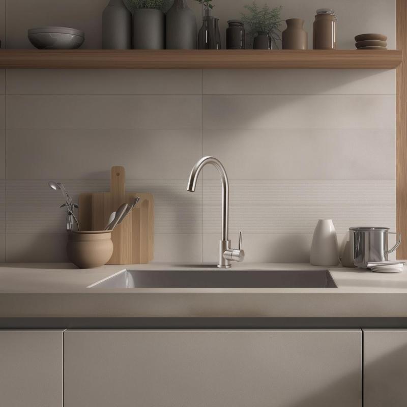 Pure.Sink Elite Steel Stream köksblandare rostfritt stål PS8044-02