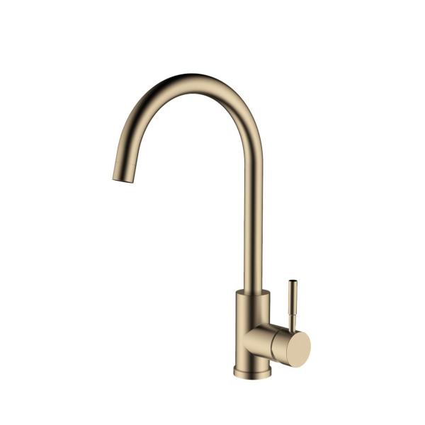 Pure.Sink Elite Steel Stream köksblandare PVD borstad guld PS8044-60