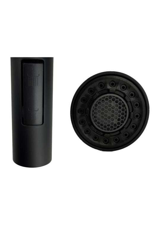 Pure.Sink Elite Steel Stream-S köksblandare PVD Gun Metal med utdragbar pip PS8045-61